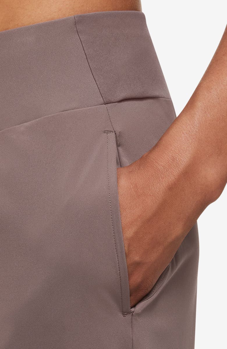 Nike Dri-FIT Bliss Mid-Rise 7/8 Joggers, Alternate, color, Smokey Mauve/ Clear