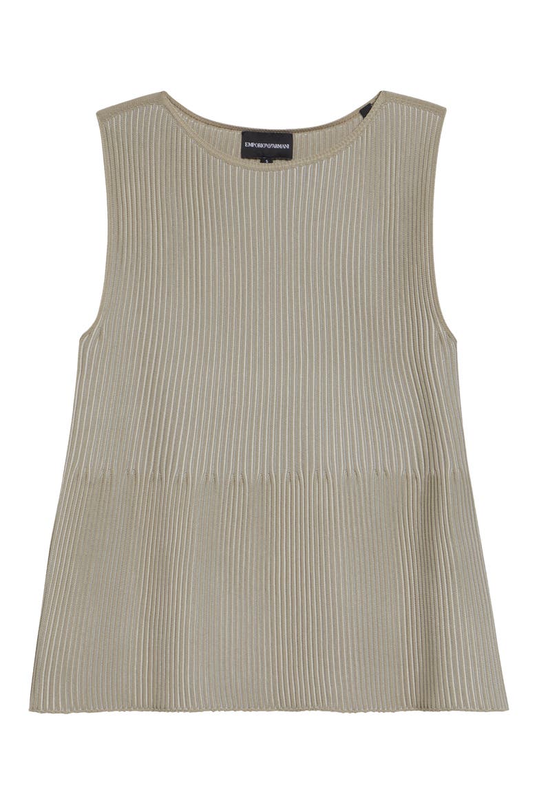 Reverse Knit Sweater Tank, Alternate, color, TAN