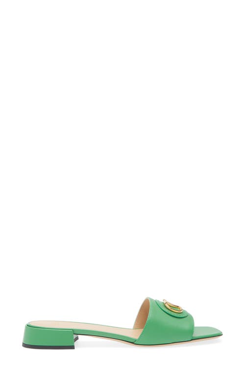 Valentino Vlogo Signature Leather Sandal