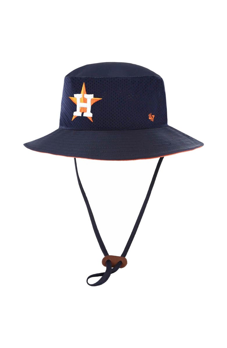 '47 Men's '47 Navy Houston Astros Panama Pail Bucket Hat, Main, color, 
