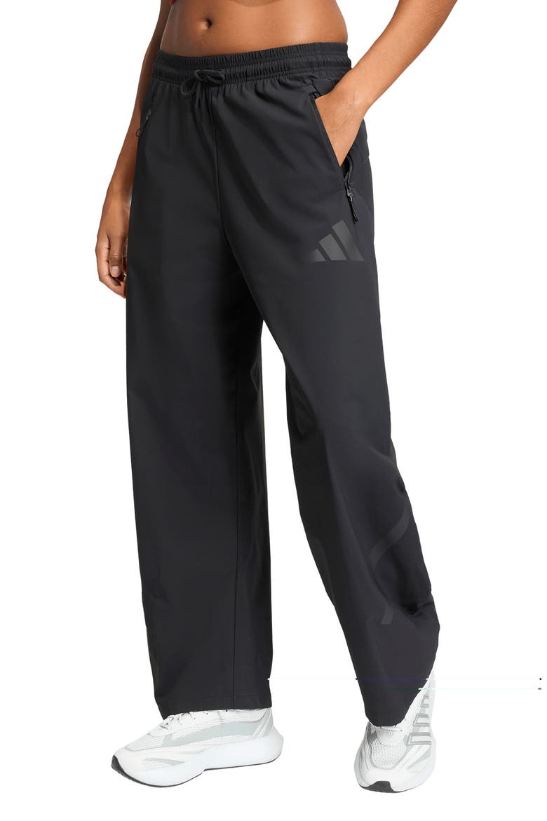 Z.N.E. Woven Pants, Main, color, BLACK/