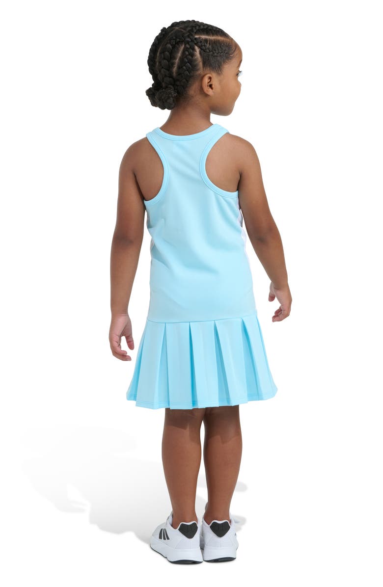 adidas Kids' Sleeveless Tennis Dress, Alternate, color, Frozen Blue