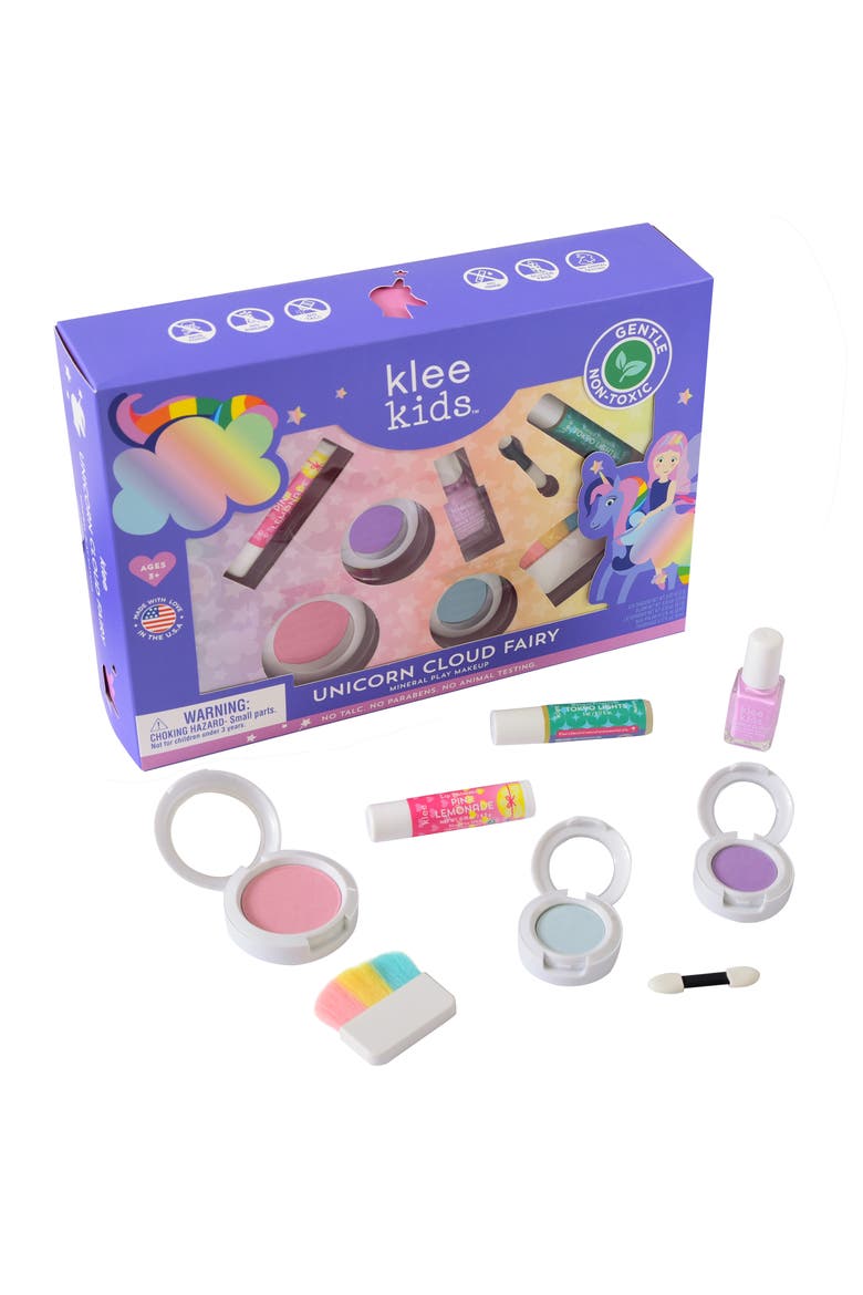 Unicorn Cloud Fairy - Kids' Mineral Play Makeup Kit, Main, color, Multi