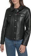 Levi's Faux Leather Trucker Jacket