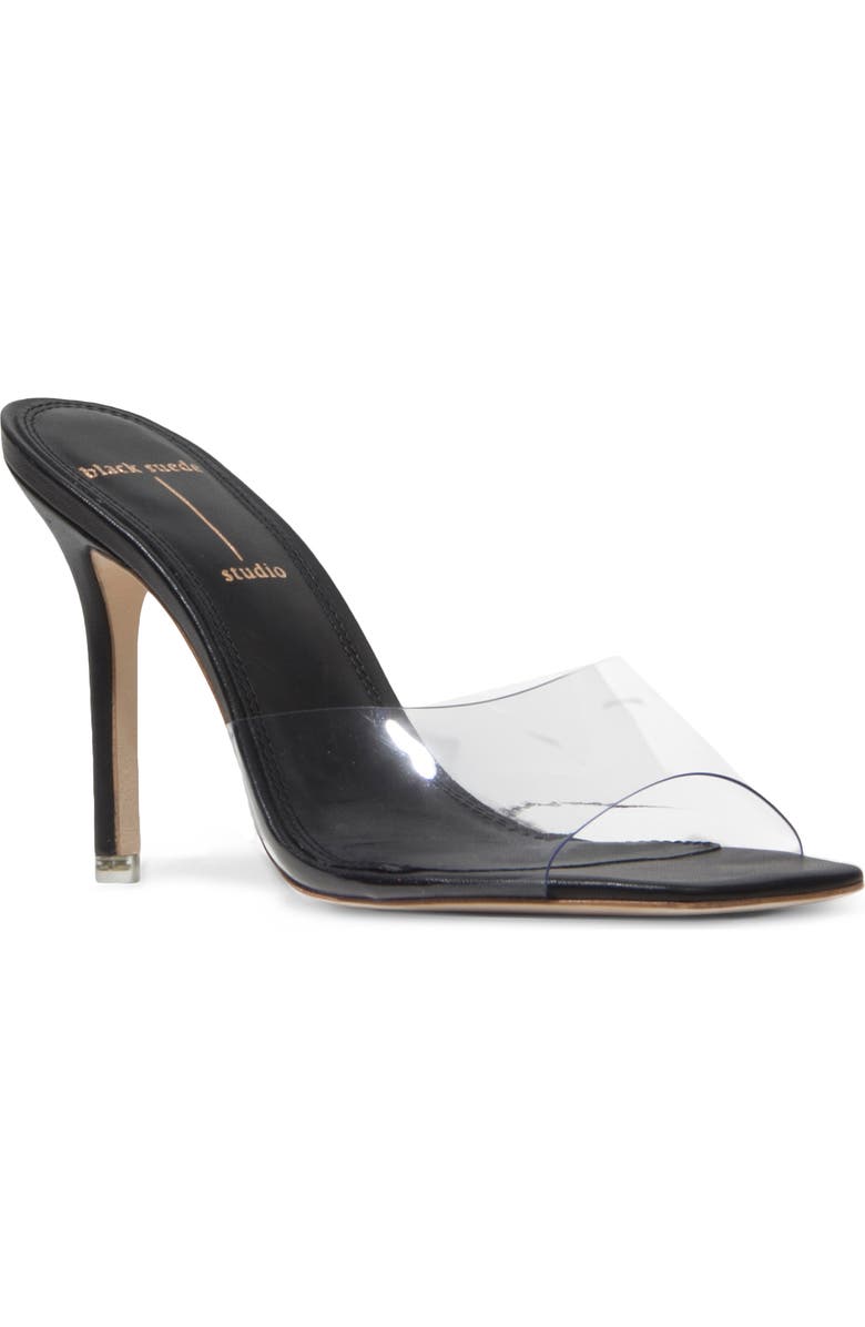 BLACK SUEDE STUDIO Stiletto Sandal, Main, color,