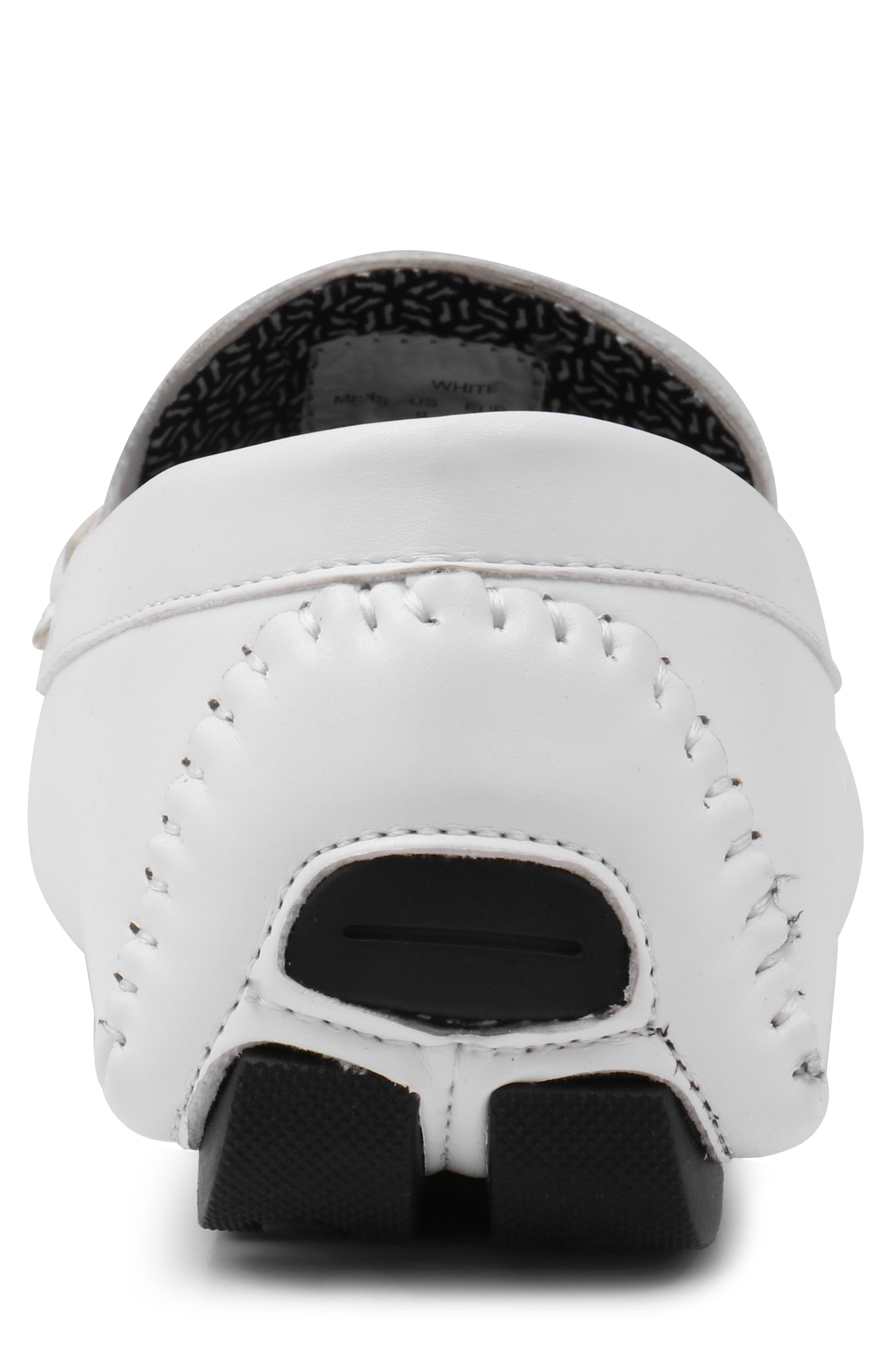 ASTON MARC Charter Bit Loafer, Alternate, color, White