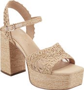 Marc Fisher LTD Chayse Ankle Strap Platform Sandal