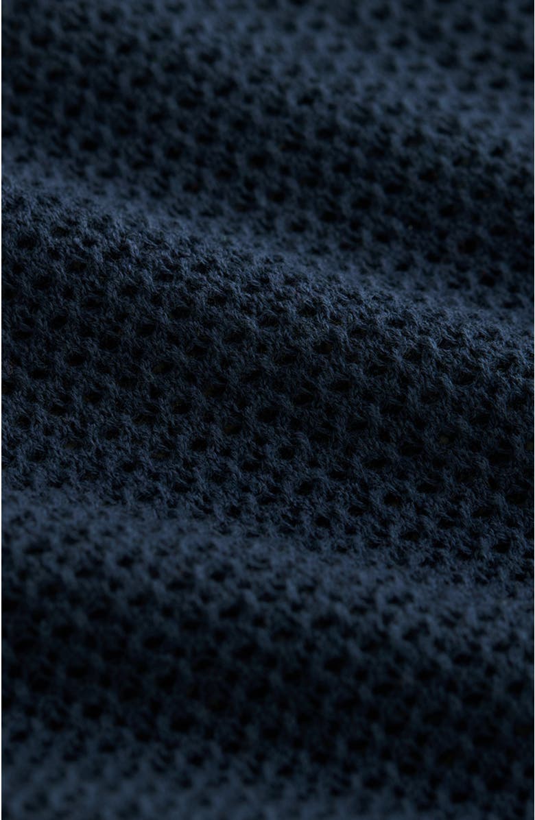 Pact Beachside Linen Crochet Short Made with Organic Cotton, Alternate, color, French Navy