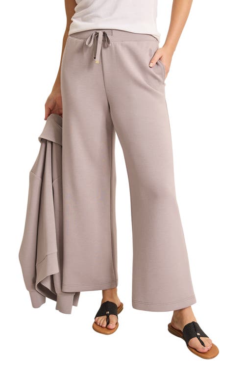 Tommy Bahama Palm Voyage Wide Leg Pants In Grey Jasper