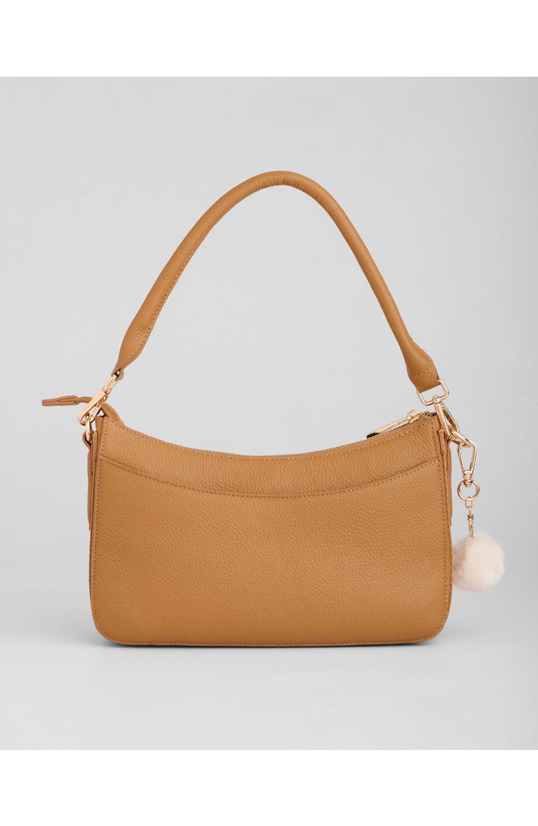 Pom Pom London Edgware Crossbody Bag, Alternate, color, Maple