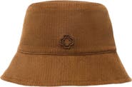 maje Reversible corduroy bucket hat