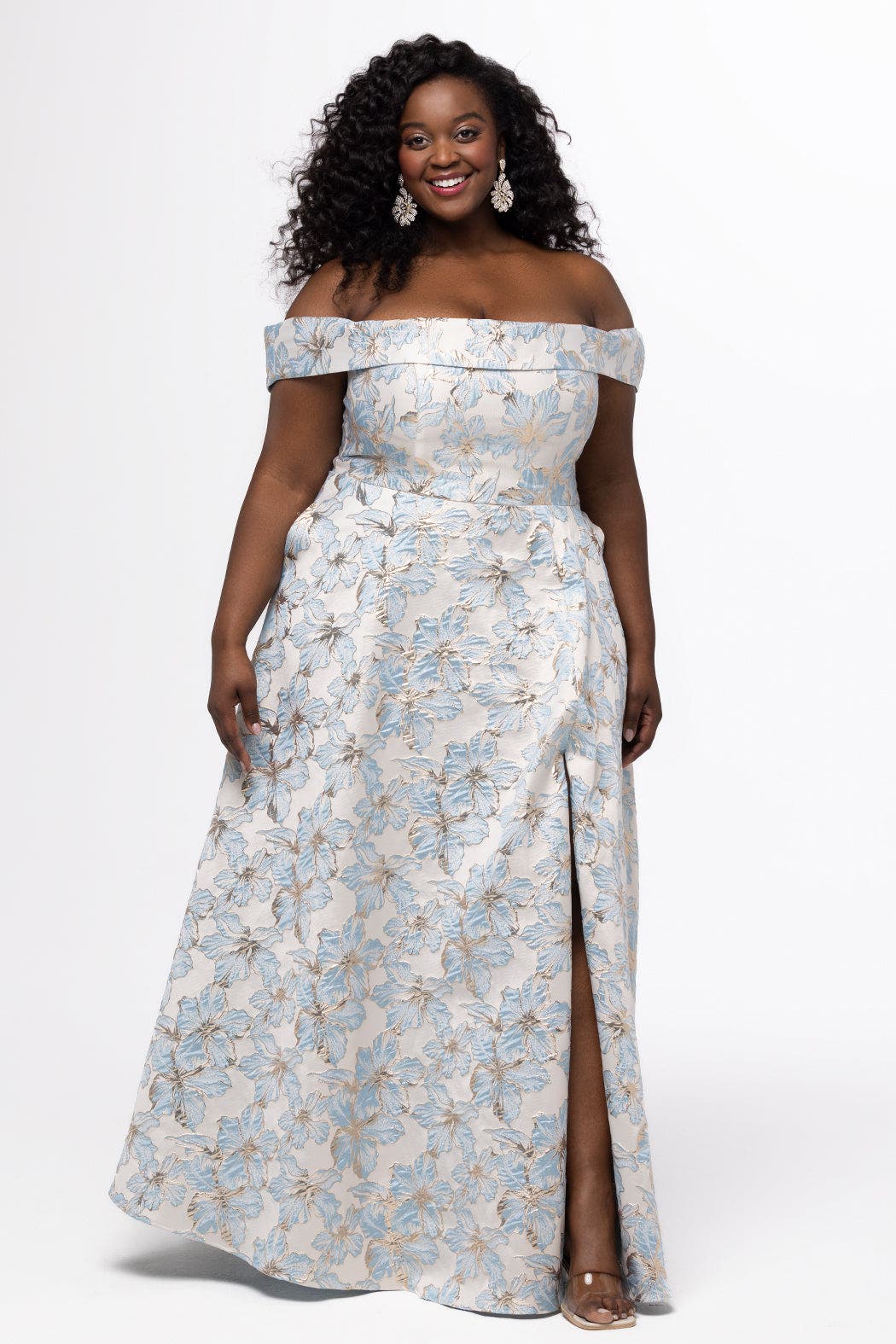 Light Blue Floral