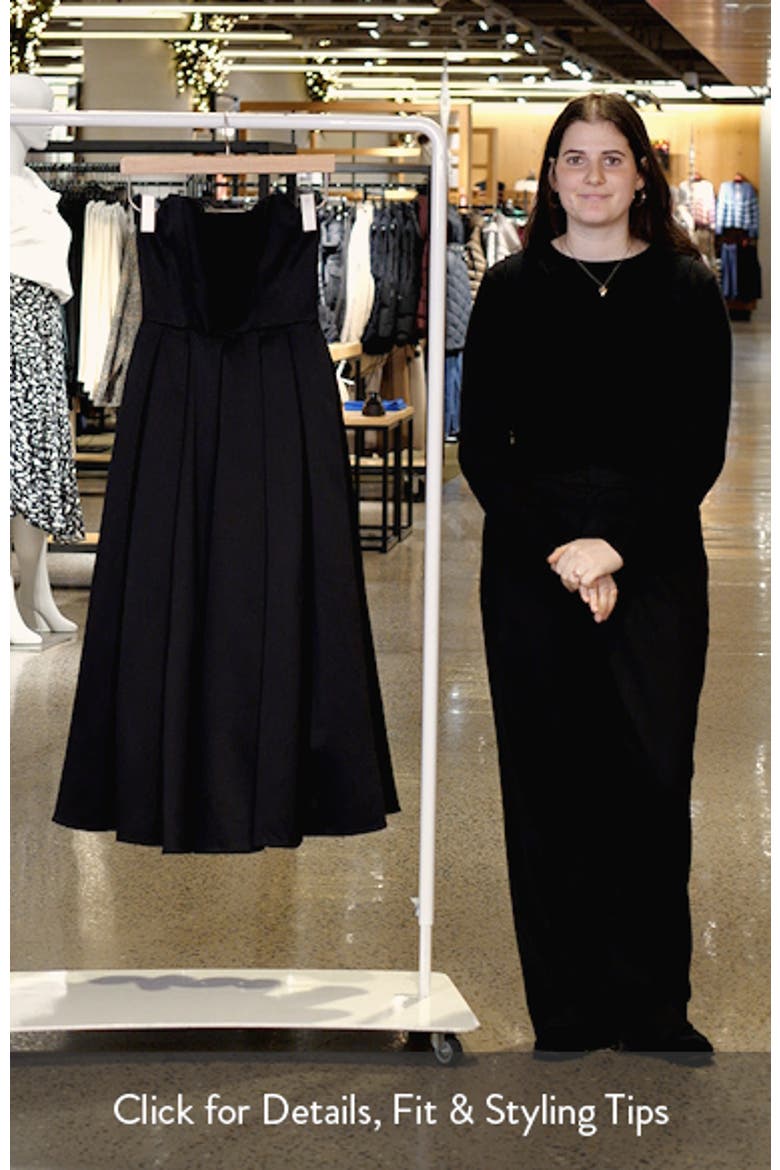 Audrey Strapless Fit & Flare Dress video