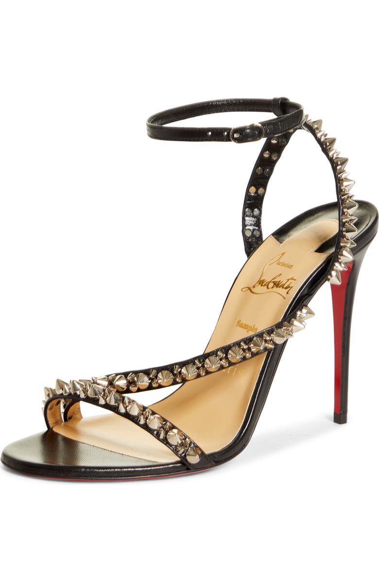 Christian Louboutin Mafaldina Spikes Sandal, Main, color,