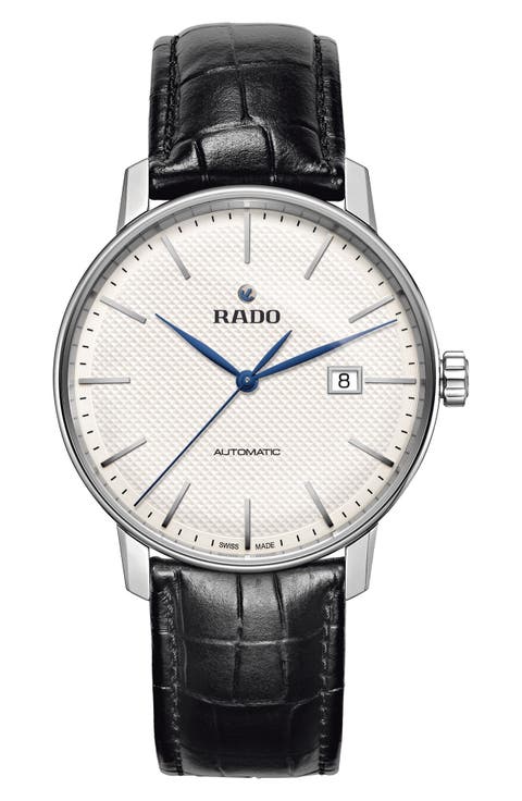 【ジャンク品】RADO アナログ腕時計 ブラック 80年代オリジナルモデルを踏襲、オールブラックカラー含む
