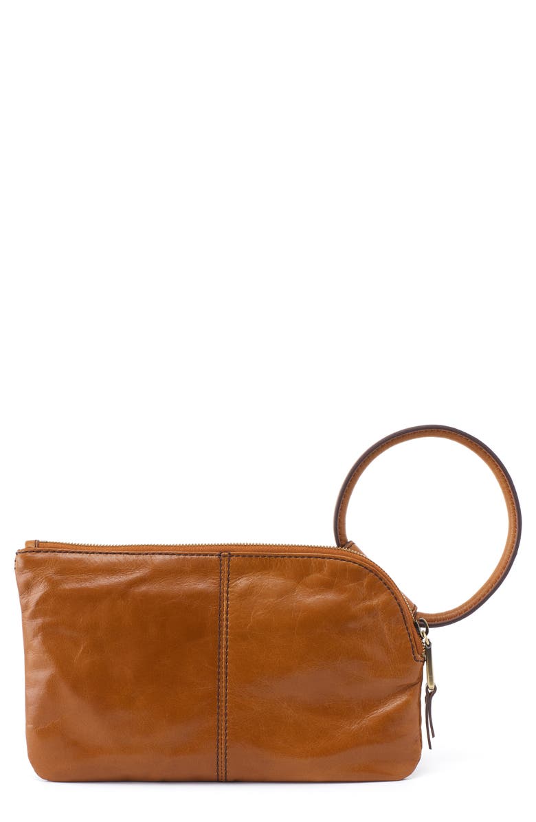 HOBO Sable Clutch, Main, color, Truffle