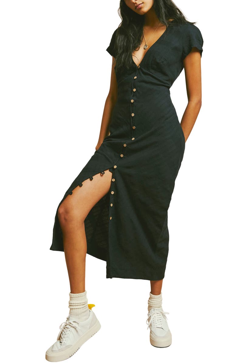 Free People free-est New in Town Midi Dress, Alternate, color, 
