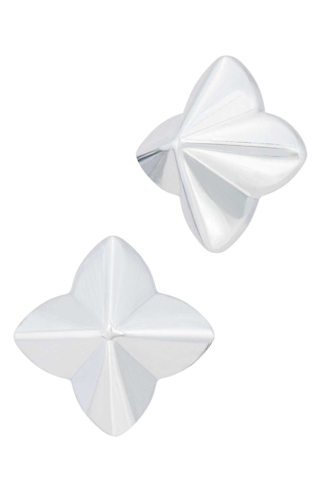 Quatrefoil Stud Earrings