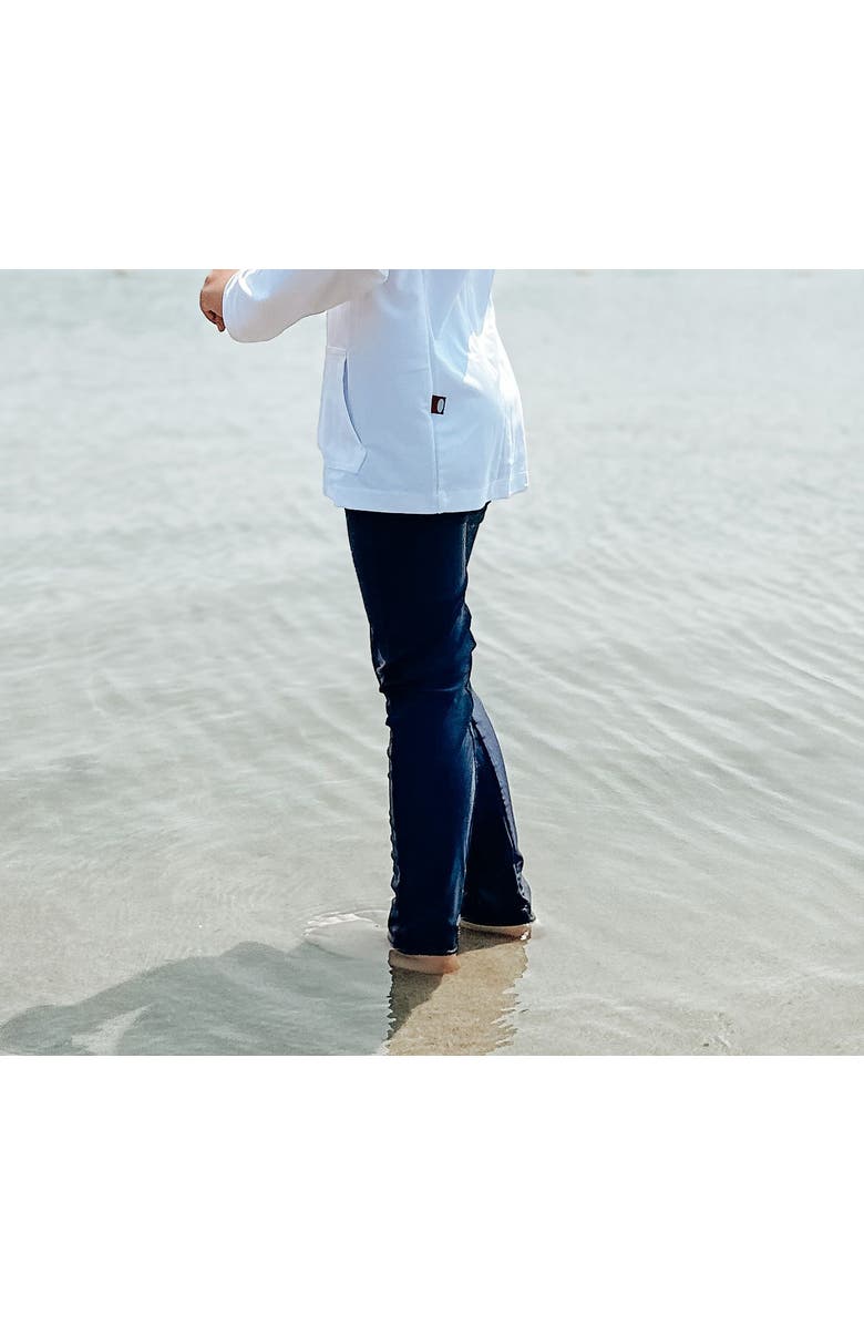 CITY THREADS Kids' UPF 50+ Nylon/Spandex Blend Swim Leggings, Alternate, color, Black