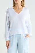 Splendid Erica Stripe Semisheer Sweater