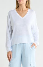 Splendid Erica Stripe Semisheer Sweater