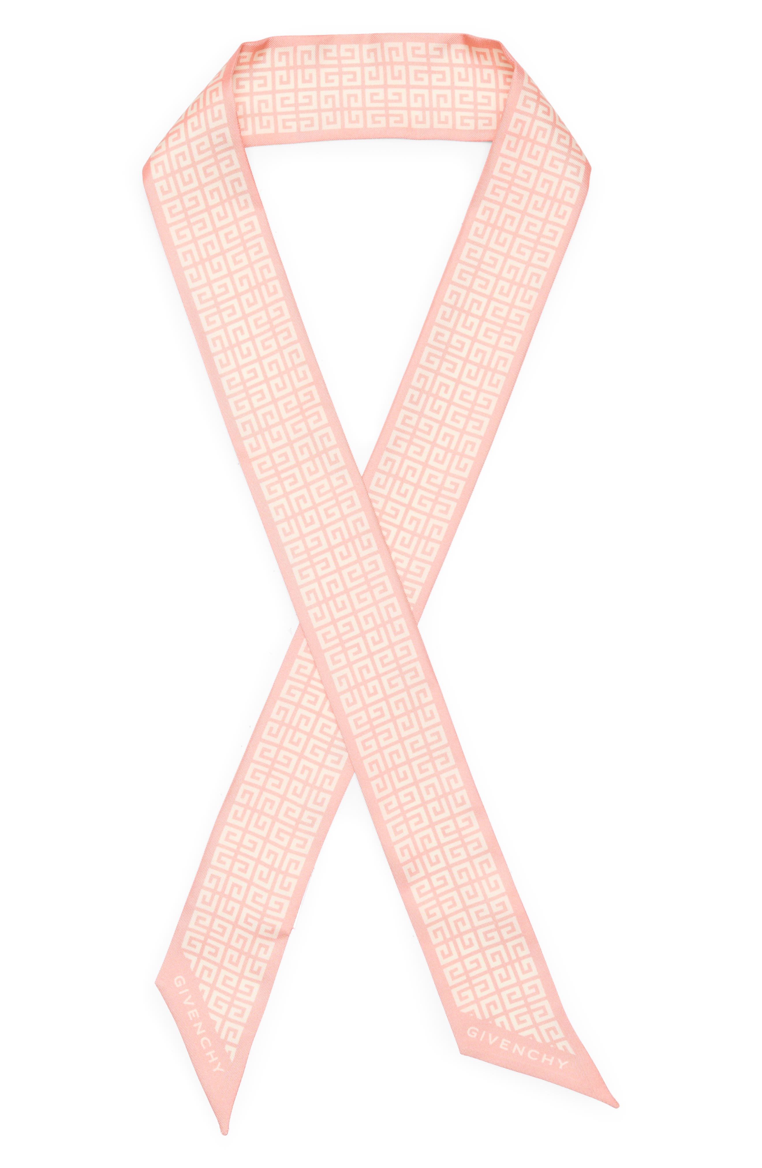 Givenchy 4G Logo Silk Bandeau Scarf