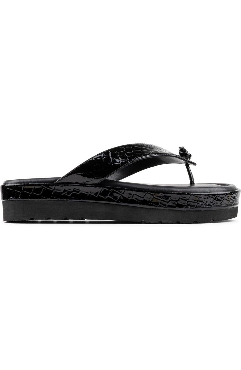 Donald Pliner Thong Sandal, Alternate, color, Black