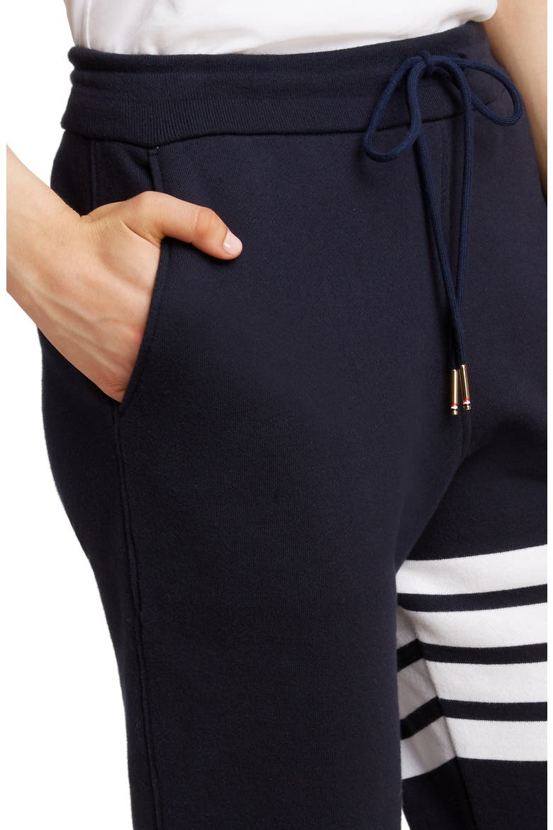 4-Bar Sweatpants, Alternate, color, NAVY