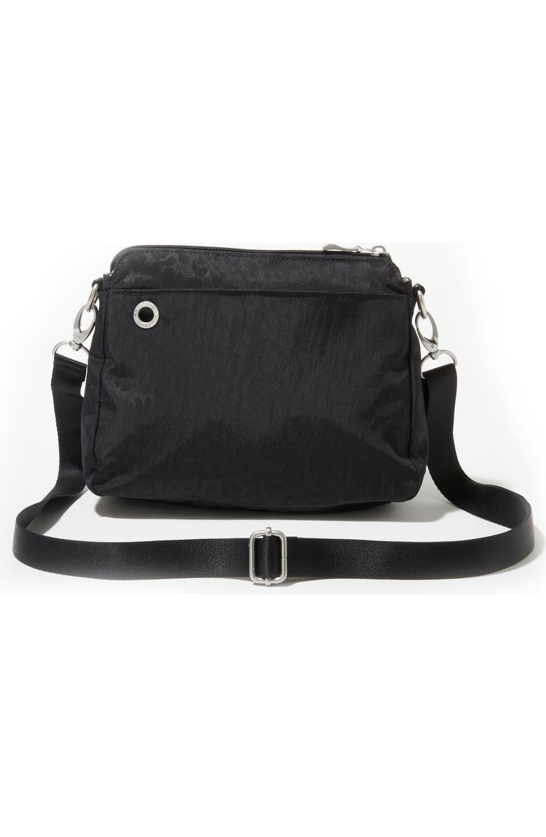 BAGGALLINI Calais Crossbody Bag, Alternate, color, Black Cheetah Emboss