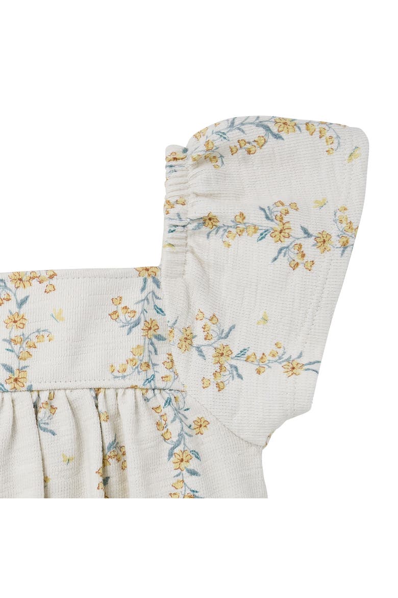 Bubble Romper, Alternate, color, Floral Vines