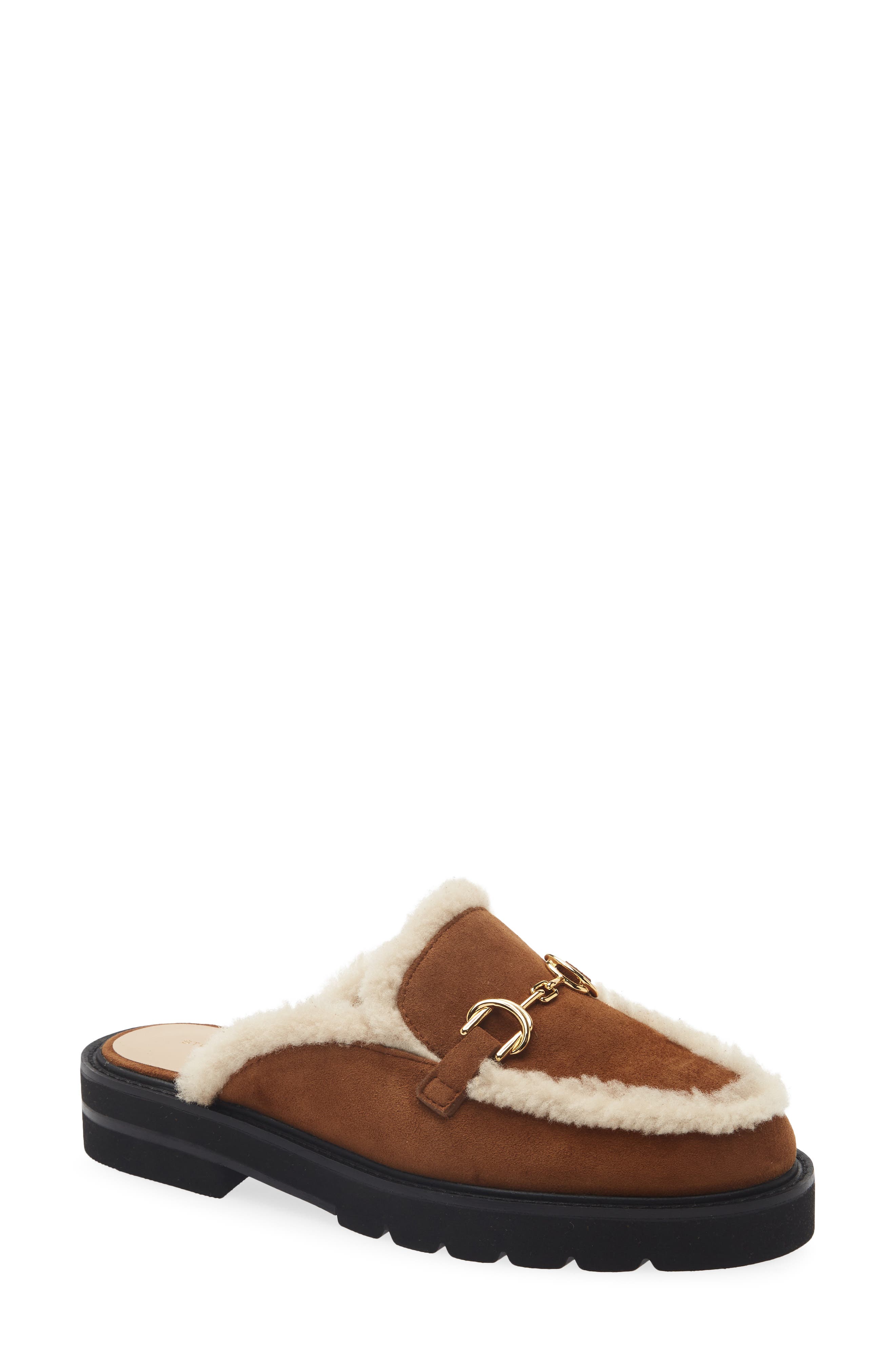 Stuart Weitzman Owen Genuine Shearling Mule (Women) | Nordstromrack