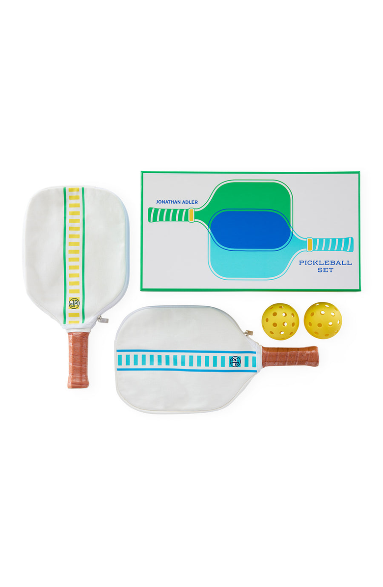 Jonathan Adler Copenhagen Pickleball Set, Alternate, color,