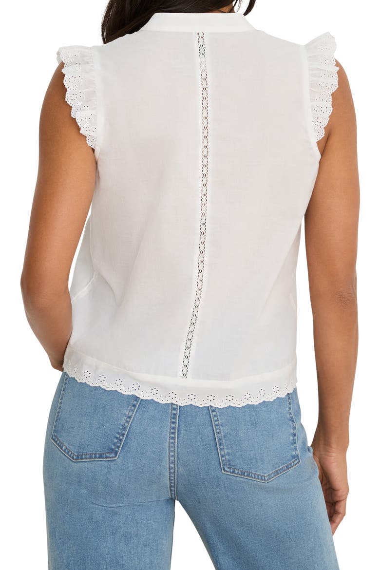 French Frill Top, Alternate, color, PAPER WHITE