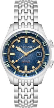 SPINNAKER Bradner Automatic Bracelet Watch, 42mm