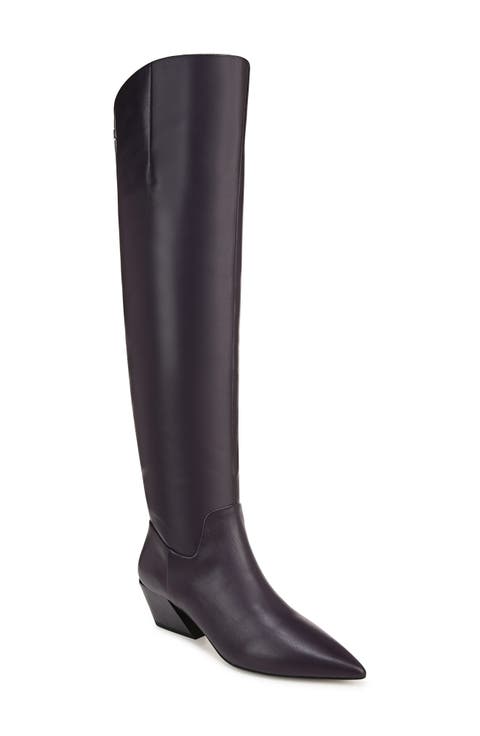 Gwyn Pointed Toe Over the Knee Boot (Women)