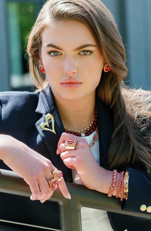 Macrae & Co . Open Heart Pin In Gold