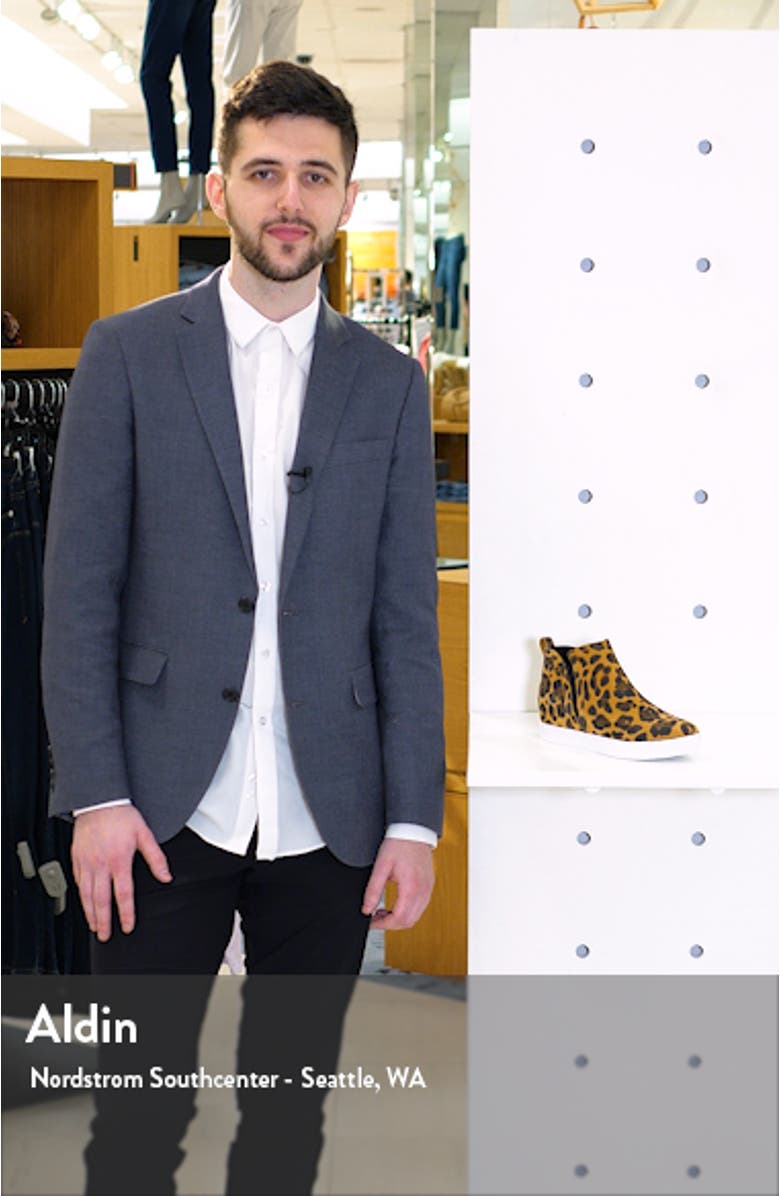 Georgette Waterproof Hidden Wedge Sneaker, sales video thumbnail