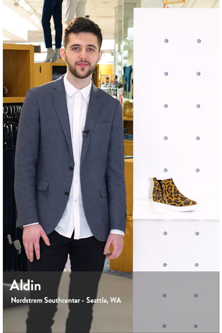 Georgette Waterproof Hidden Wedge Sneaker video
