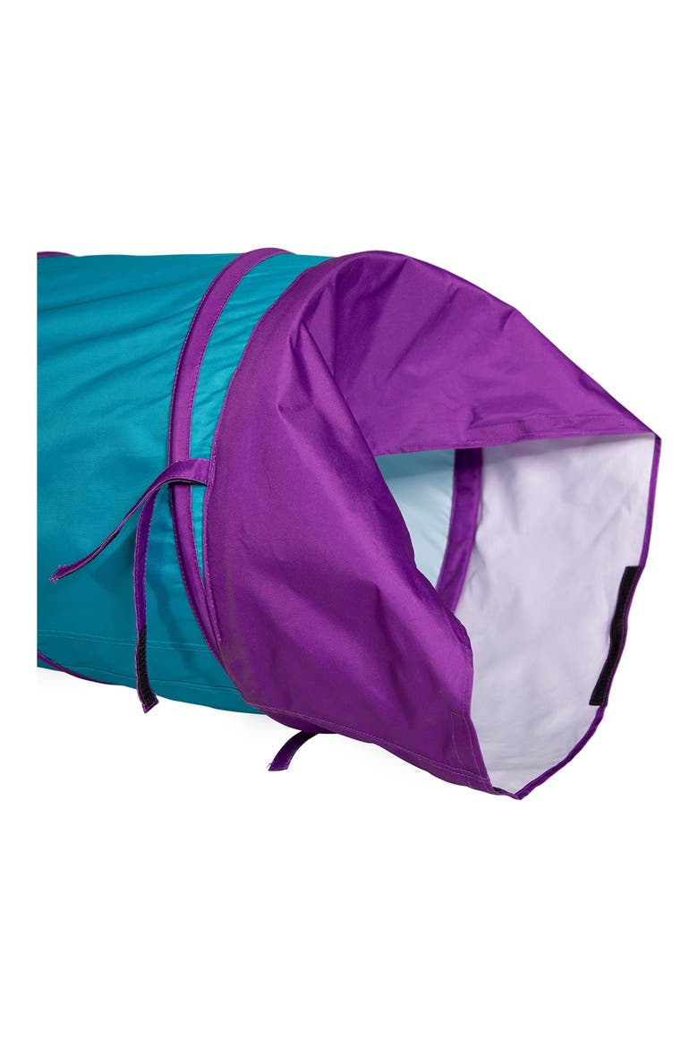 6-Foot Institutional Tunnel, Alternate, color, TEAL PURPLE