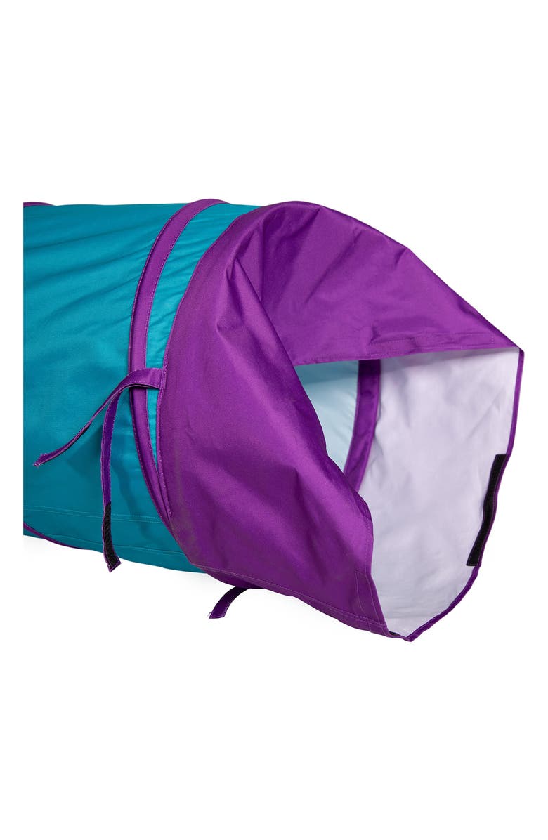 Pacific Play Tents 6-Foot Institutional Tunnel, Alternate, color, Teal Purple