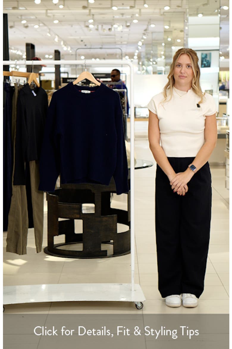 Nottinghill Merino Wool Blend Sweater video