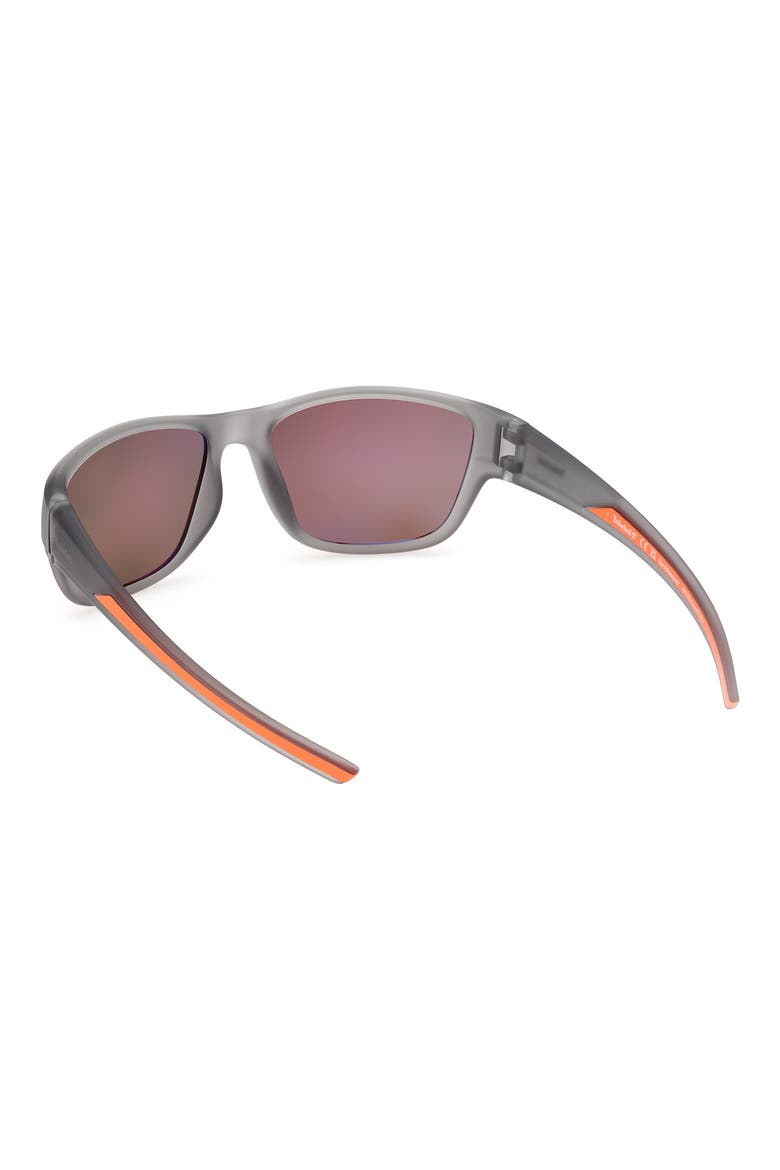 60mm Sunglasses, Alternate, color, GREY/ OTHER / SMOKE POLARIZED