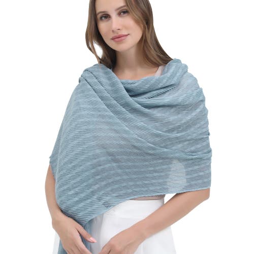 Youzey The Jordan Lightweight Scarf In Blue