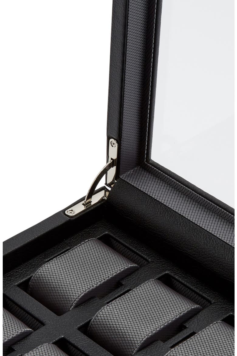 Viceroy 10-Piece Watch Box, Alternate, color, BLACK