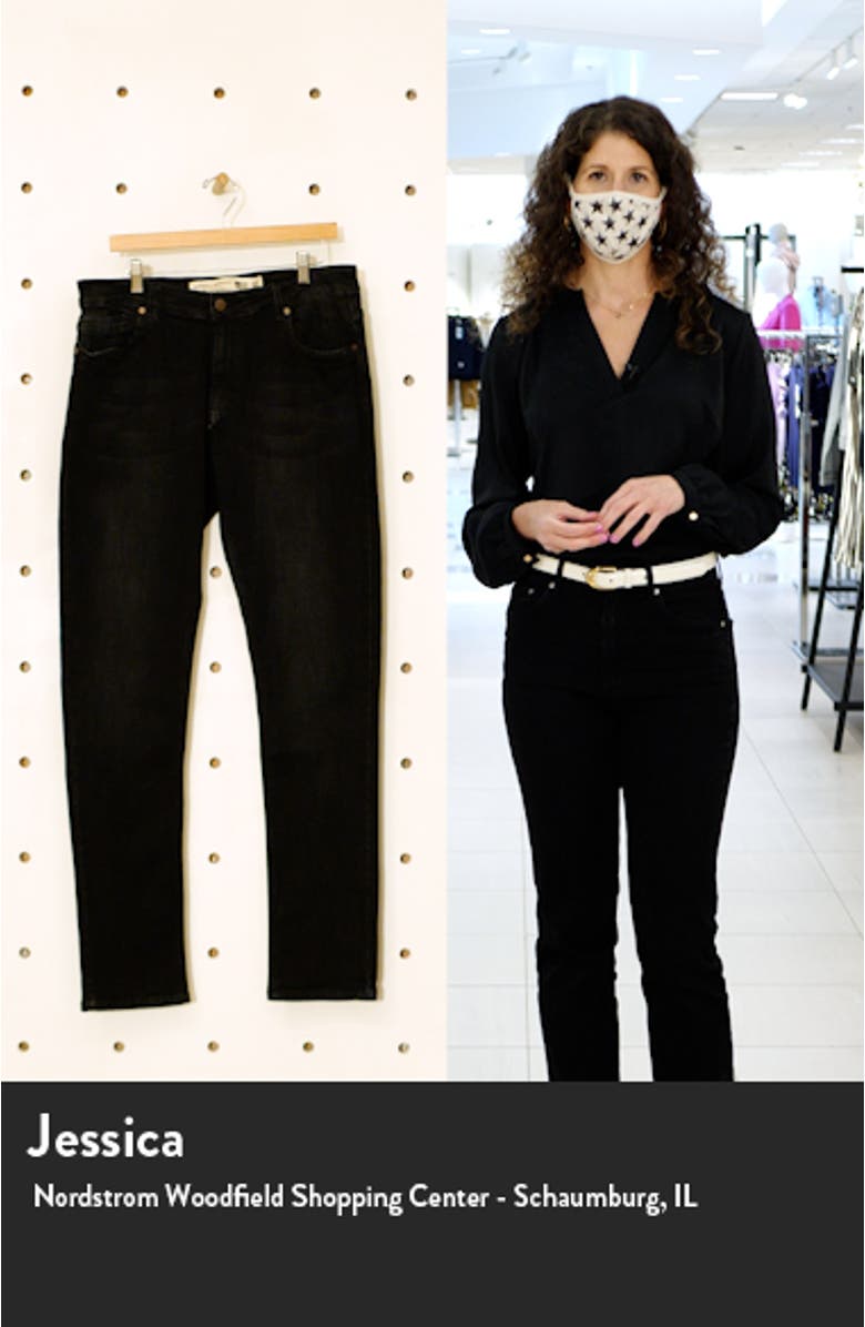 Straight Athletic Fit Stretch Jeans, sales video thumbnail