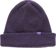 vowels Solid Wool Blend Beanie