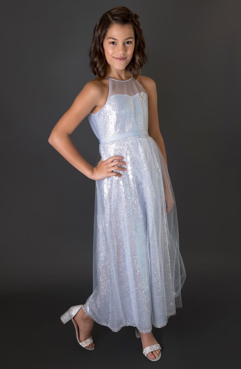 Us Angels Sequin Dress, Alternate, color, 