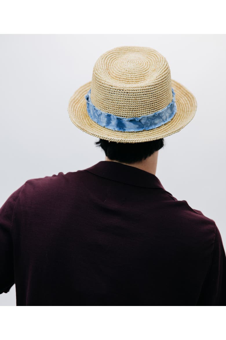 Paulo Packable Fedora, Alternate, color, NATURAL