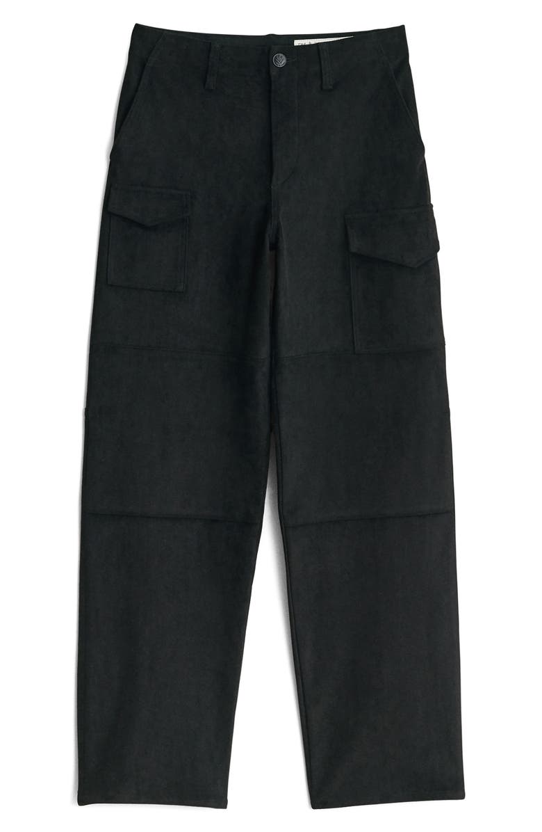 rag & bone Nora Faux Suede Cargo Pants, Alternate, color,