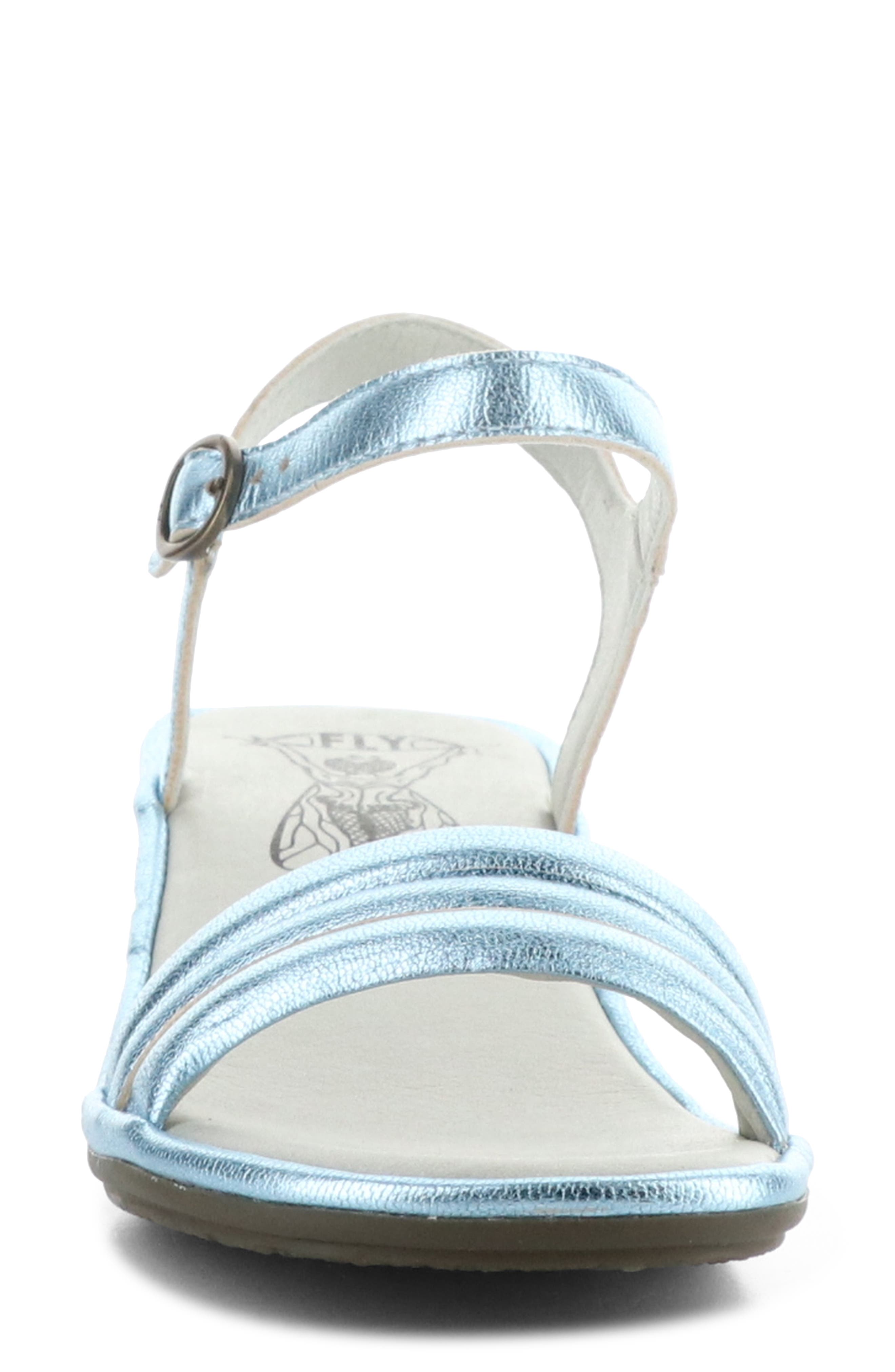 Eiva Ankle Strap Sandal, Alternate, color, SEA